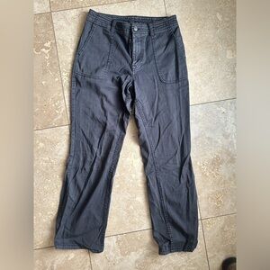 Prana Black Grey Pants -  Size 4